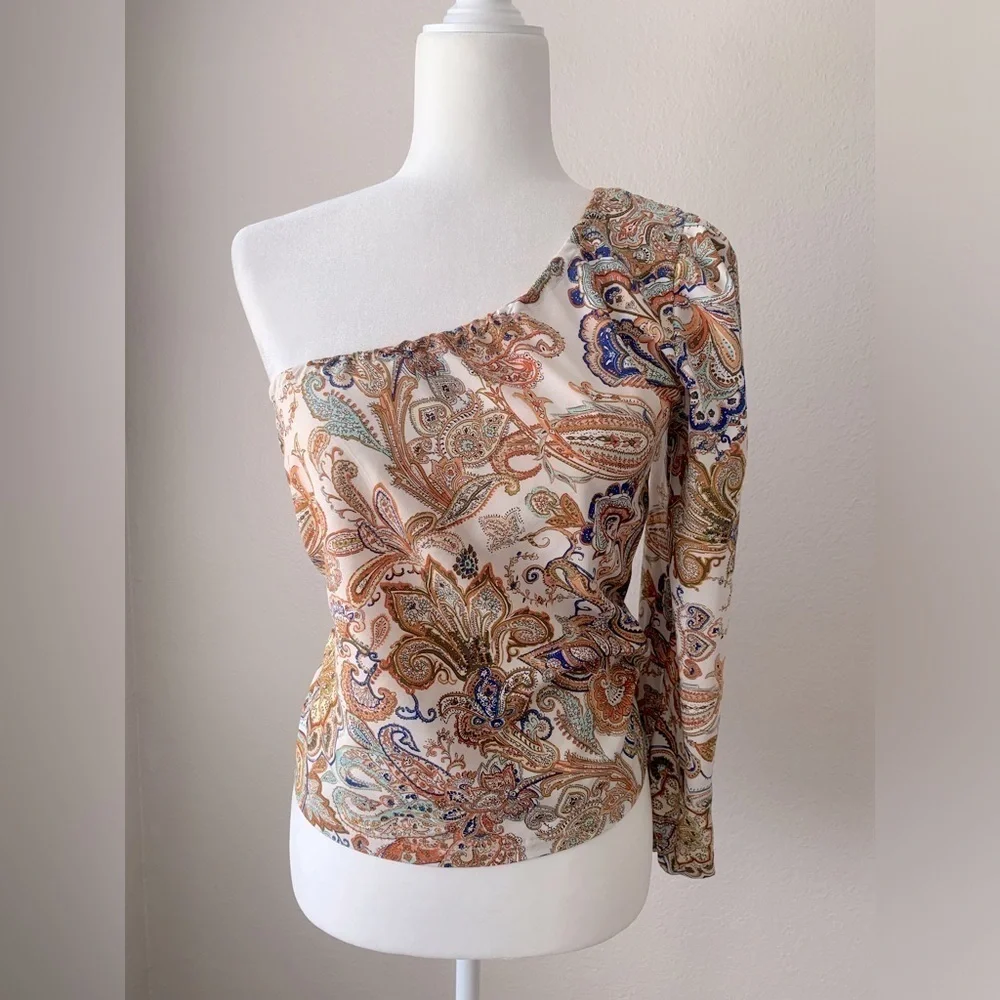 SHEIN Blouse Size Medium Multicolor - Picture 2 of 6